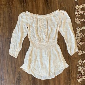 Rip curl off the shoulder dress